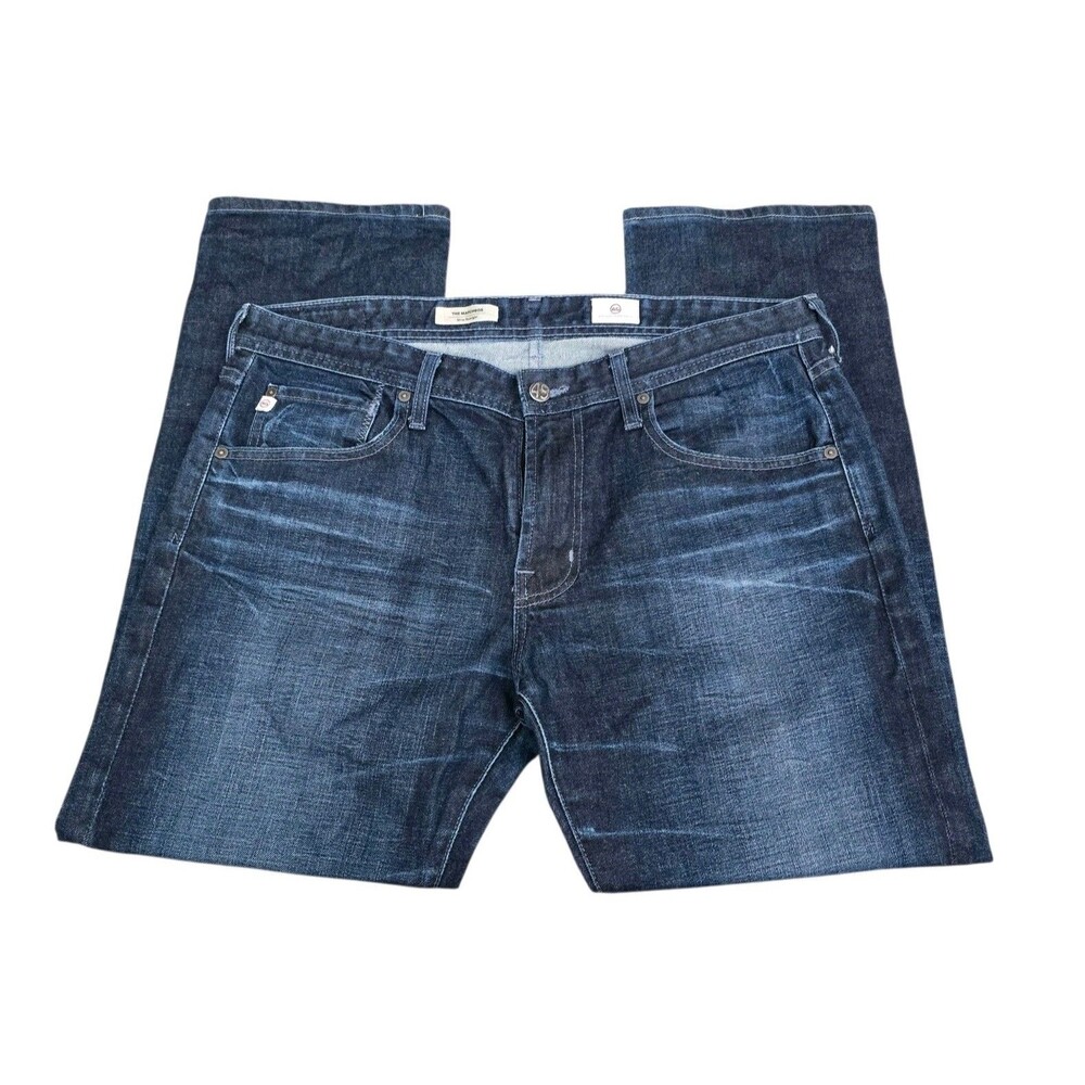 Adriano Goldschmied Jeans The Match Box Mens 36x28 Slim Straight Blue
